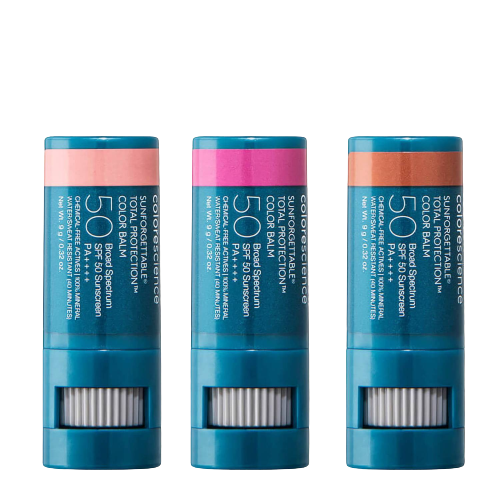 Colorescience® Sunforgettable® Total ProtectionTM Color Balm SPF 50 Collection - Endless Sunset 3x9g